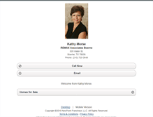 Tablet Screenshot of kathymorse.homesandland.com