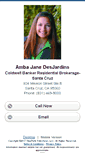 Mobile Screenshot of ambadesjardins.homesandland.com