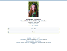 Tablet Screenshot of ambadesjardins.homesandland.com