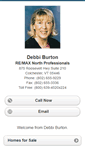 Mobile Screenshot of debbiburton.homesandland.com