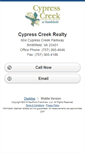Mobile Screenshot of cypresscreekatsmithfield.homesandland.com