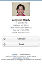 Mobile Screenshot of langstonrealty.homesandland.com