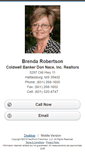 Mobile Screenshot of brendarobertson.homesandland.com