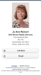 Mobile Screenshot of joannreinert.homesandland.com