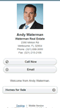 Mobile Screenshot of andywaterman.homesandland.com