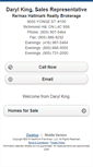 Mobile Screenshot of darylking.homesandland.com
