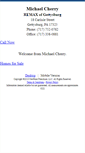Mobile Screenshot of mikecherryremaxofgettysburg.homesandland.com