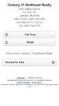 Mobile Screenshot of c21northeast.homesandland.com