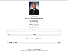 Tablet Screenshot of jerrymcwilliams.homesandland.com