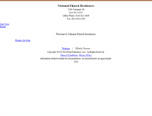 Tablet Screenshot of nationalchurchresidences.homesandland.com