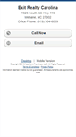 Mobile Screenshot of exitrealtycarolina.homesandland.com