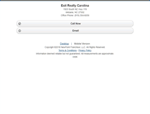 Tablet Screenshot of exitrealtycarolina.homesandland.com