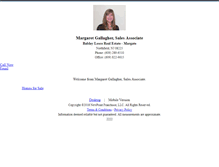 Tablet Screenshot of meggallagher.homesandland.com