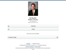 Tablet Screenshot of edstauffer.homesandland.com