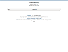 Tablet Screenshot of davettebellany.homesandland.com