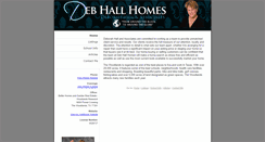 Desktop Screenshot of debhallhomes.homesandland.com