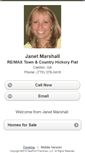 Mobile Screenshot of janetmarshall.homesandland.com