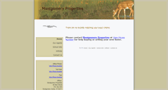 Desktop Screenshot of montgomeryproperties.homesandland.com