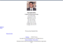 Tablet Screenshot of marshallgibbs.homesandland.com