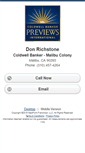 Mobile Screenshot of donalrichstone.homesandland.com