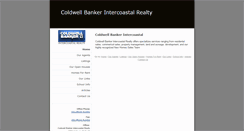 Desktop Screenshot of coldwellbankerintercoastal.homesandland.com