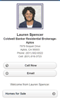 Mobile Screenshot of laurenspencer.homesandland.com