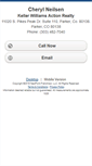 Mobile Screenshot of cherylneilsen.homesandland.com