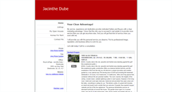 Desktop Screenshot of jacinthedube.homesandland.com