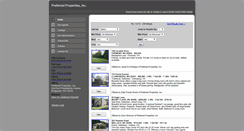 Desktop Screenshot of preferredpropertiesinc.homesandland.com