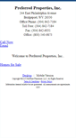 Mobile Screenshot of preferredpropertiesinc.homesandland.com
