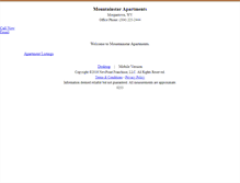 Tablet Screenshot of mountainstarapartments.homesandland.com