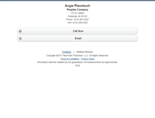 Tablet Screenshot of angiepfannkuch.homesandland.com