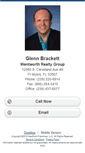 Mobile Screenshot of glennbrackett.homesandland.com