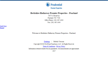 Tablet Screenshot of preproperties.homesandland.com
