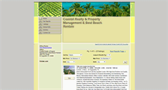 Desktop Screenshot of coastalrealtystaugustine.homesandland.com