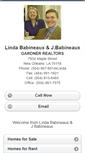 Mobile Screenshot of lindababineaux.homesandland.com