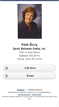 Mobile Screenshot of katebucy.homesandland.com