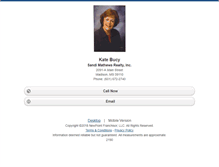 Tablet Screenshot of katebucy.homesandland.com