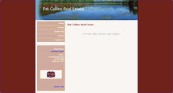 Desktop Screenshot of patcollinsrealestate.homesandland.com