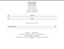 Tablet Screenshot of nfurby.homesandland.com