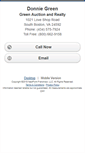 Mobile Screenshot of donniegreen.homesandland.com