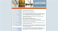 Desktop Screenshot of lakesiderealestategroup.homesandland.com