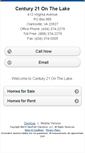 Mobile Screenshot of c21onthelake.homesandland.com