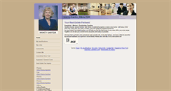Desktop Screenshot of nancysartor.homesandland.com