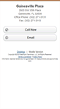 Mobile Screenshot of gainesvilleplace.homesandland.com