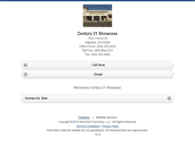 Tablet Screenshot of century21showcasehighland.homesandland.com