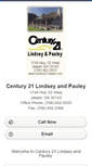 Mobile Screenshot of century21lindseyandpauley.homesandland.com