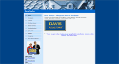 Desktop Screenshot of davisrealtors.homesandland.com