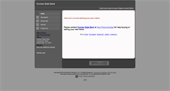 Desktop Screenshot of oconeestatebank.homesandland.com