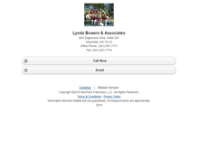 Tablet Screenshot of lyndabowersandassociates.homesandland.com